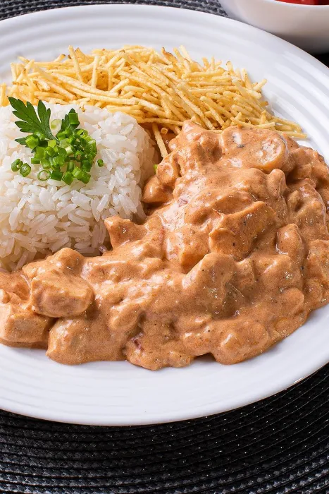 Strogonoff de Frango